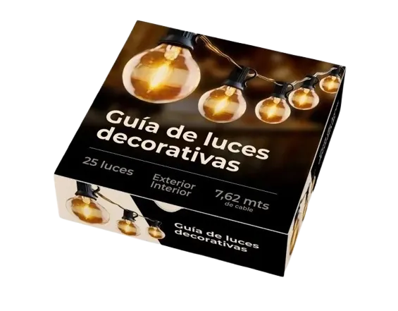 GUIRNALDA LUCES VINTAGE