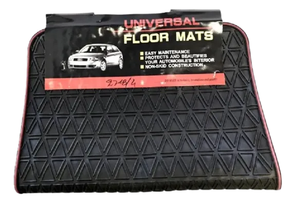 JUEGO DE ALFOMBRAS DE GOMA