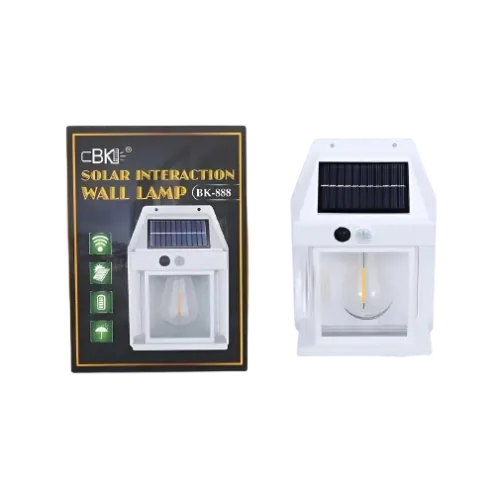 LÁMPARA SOLAR DE PARED CBK