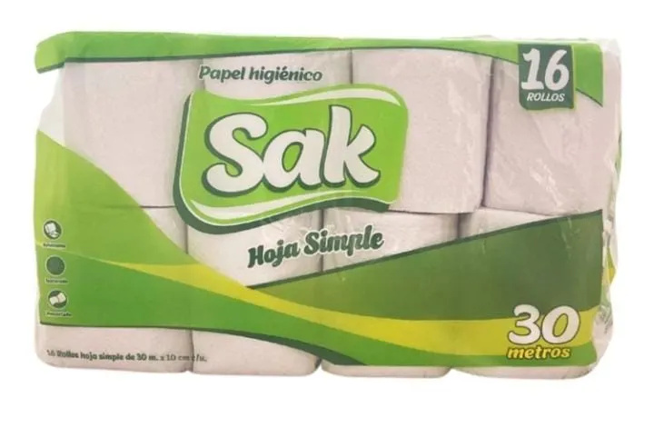 16 Rollos de papel higienico